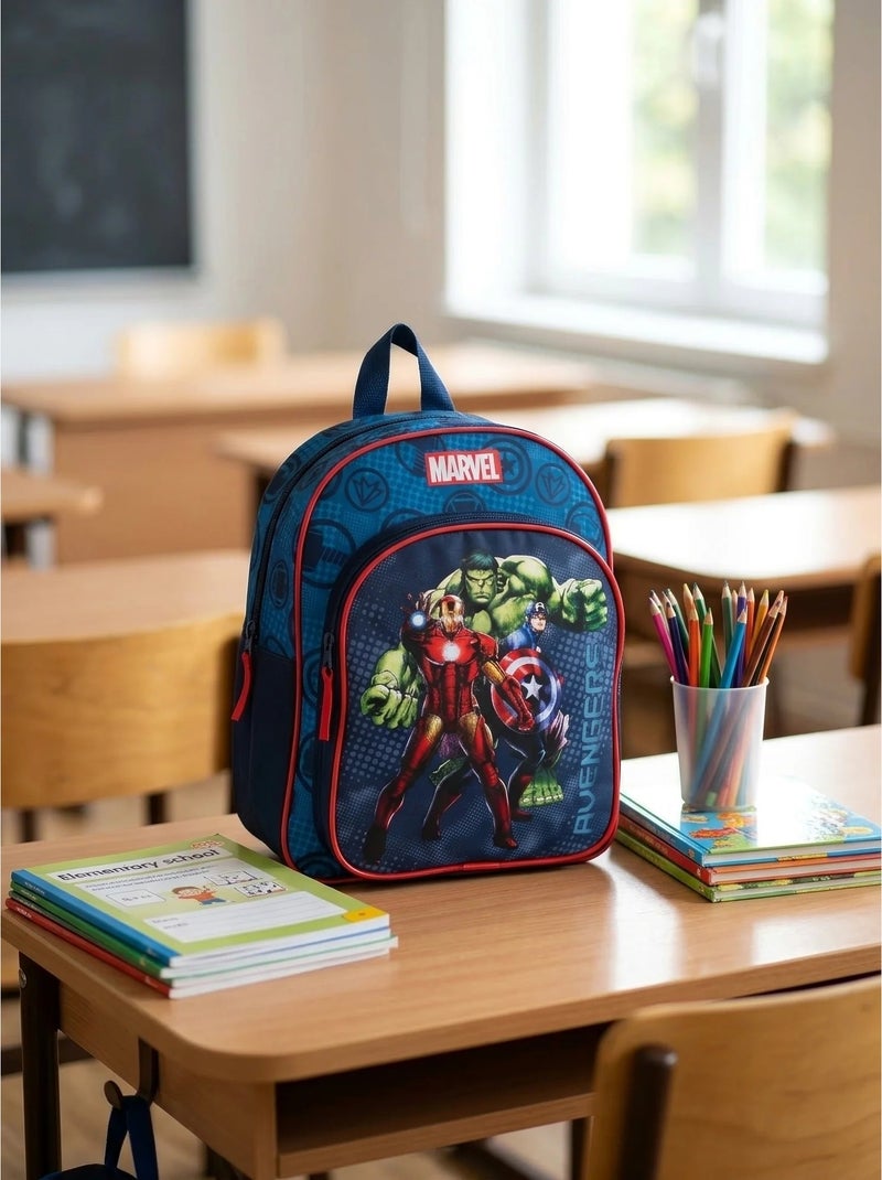 Zaino Primaria Avengers Marvel Blu - Kiabi