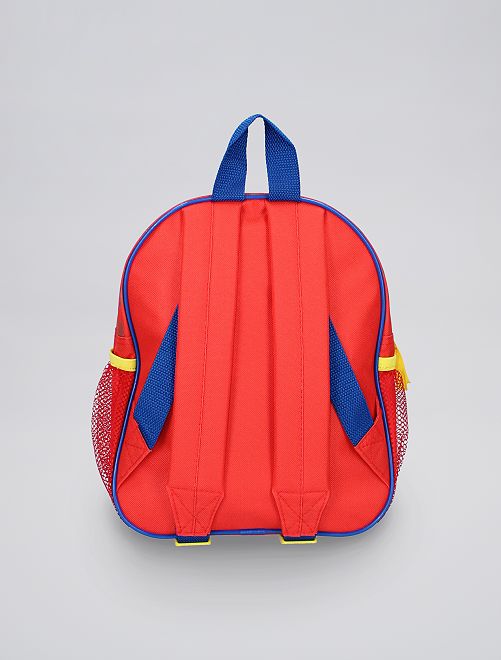 Zaino 'Sam il pompiere' - rosso - Kiabi - 12.00€