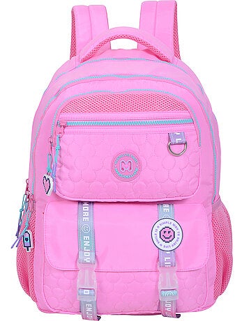 Zaino scolastico bambina Marshmallow Blush 2 scomparti rosa
