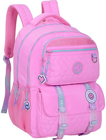 Zaino scolastico bambina Marshmallow Blush 2 scomparti rosa
