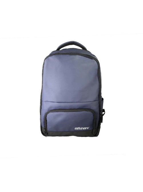 Zaino scolastico Offshore blu navy 2 scomparti con zip - Kiabi Zaino scolastico Offshore blu navy 2 scomparti con zip - Kiabi