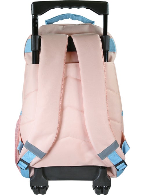 Zaino scolastico trolley bambina Cybel Unicorno blu e rosa 2 scomparti - Kiabi