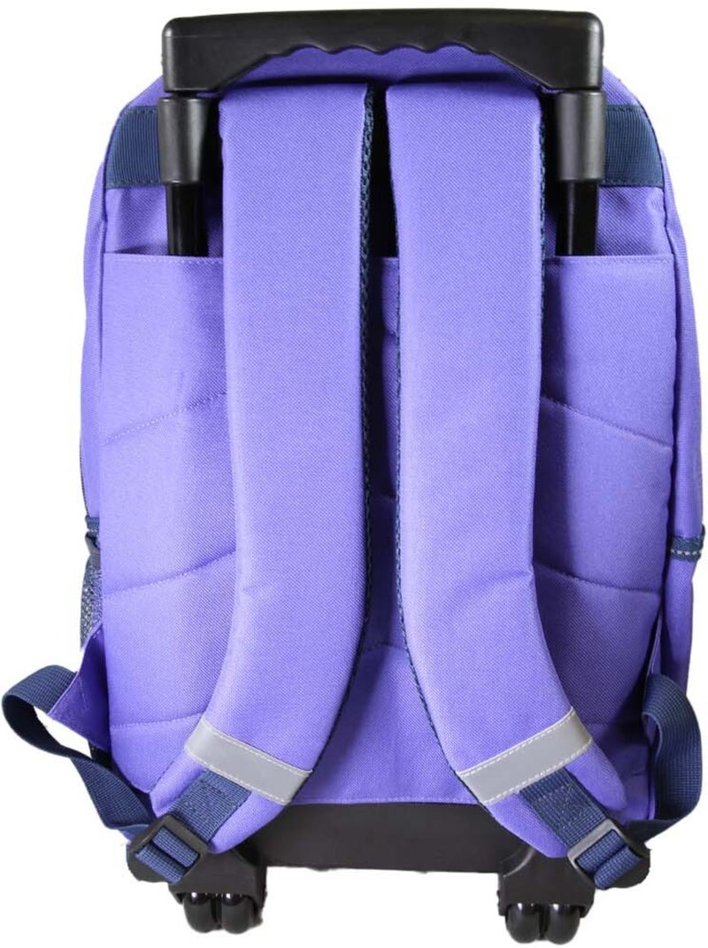 Zaino scolastico trolley bambina Cybel Unicorno viola 2 scomparti Blu marino - Kiabi
