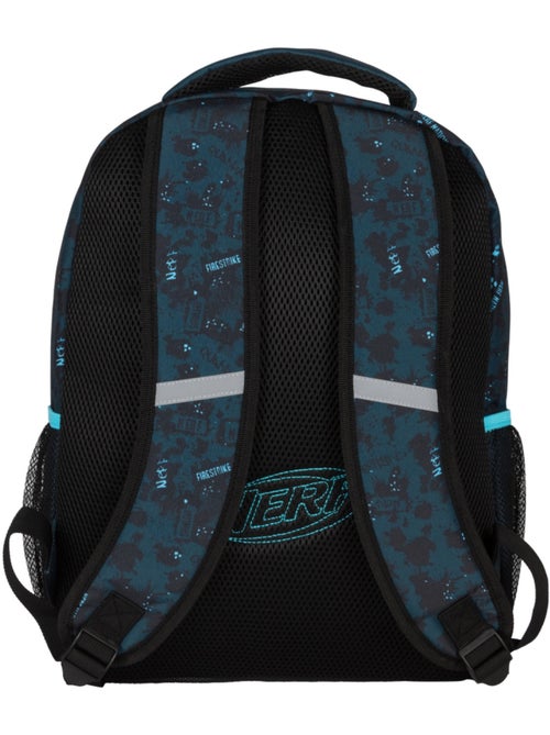 Zaino scuola 2 scomparti grande capacità NERF Splash blu - Kiabi
