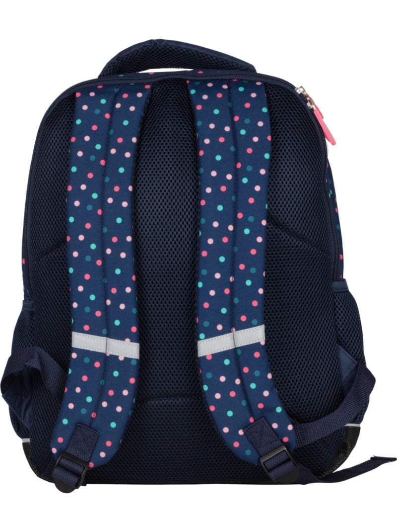 Zaino scuola 2 scomparti KIP Girl You Rock blu navy Blu marino - Kiabi