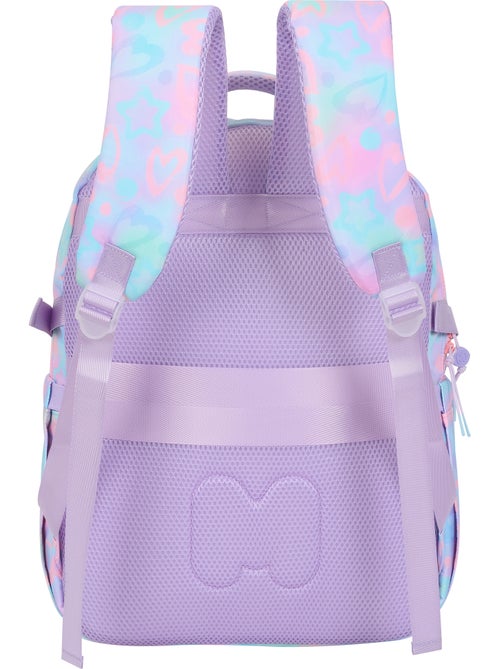 Zaino scuola bambina 2 scomparti MARSHMALLOW Funny Love rosa - Kiabi