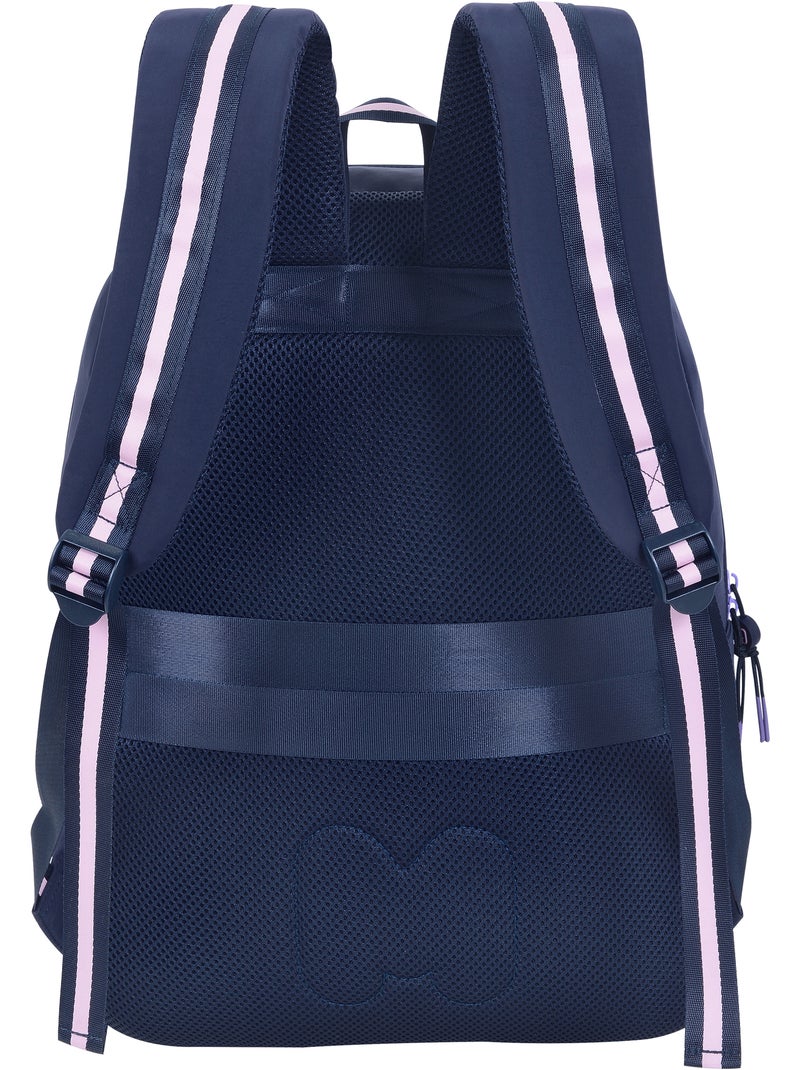 Zaino scuola bambina 2 scomparti MARSHMALLOW Glimmed blu notte Blu notte - Kiabi