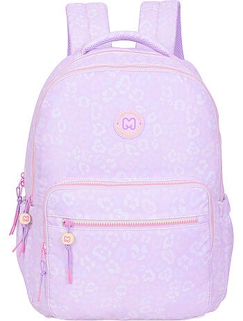 Zaino scuola bambina 2 scomparti MARSHMALLOW Party Jungle pastello