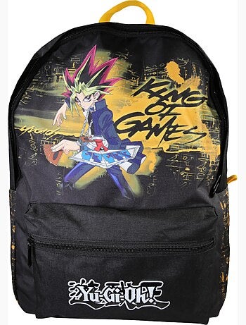 Zaino scuola bambino 1 scomparto YU-GI-OH King of Game nero