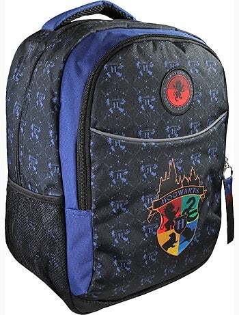 Zaino scuola bambino 2 scomparti HARRY POTTER blu nero