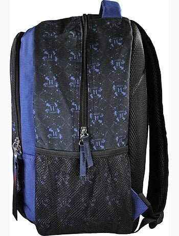 Zaino scuola bambino 2 scomparti HARRY POTTER blu nero