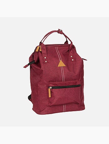 Zaino scuola leggero 1 scomparto POIDS PLUME bordeaux