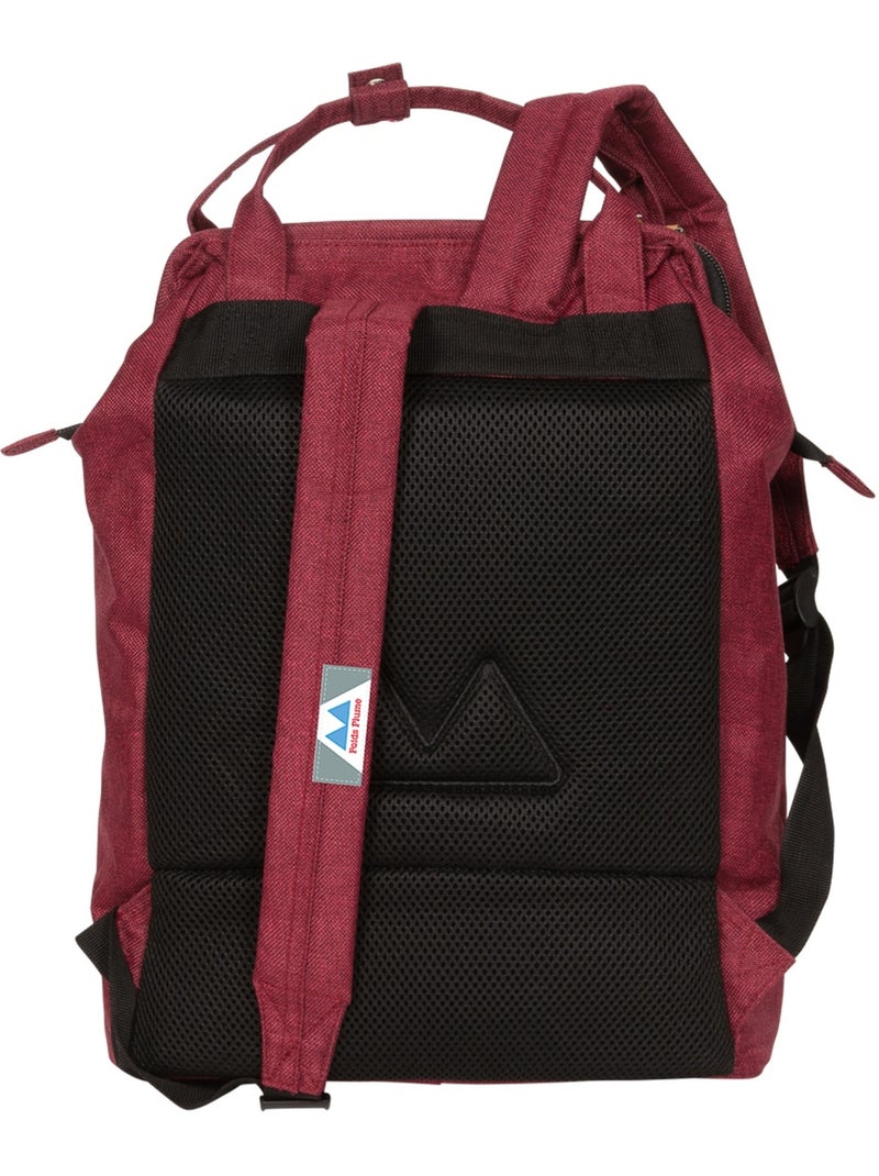 Zaino scuola leggero 1 scomparto POIDS PLUME bordeaux Bordeaux - Kiabi