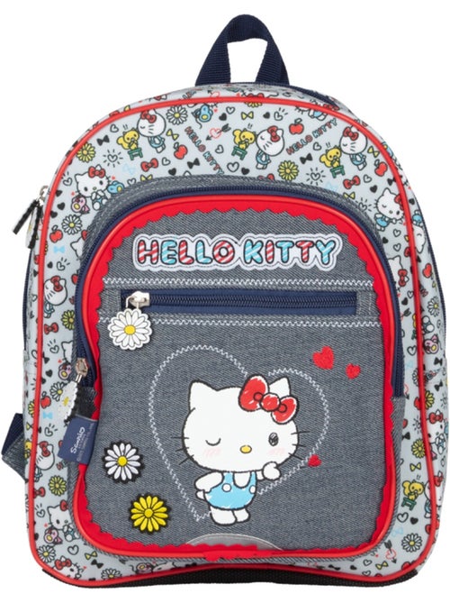 Zaino scuola materna bambina HELLO KITTY Kiss Kiss - Kiabi Zaino scuola materna bambina HELLO KITTY Kiss Kiss - Kiabi
