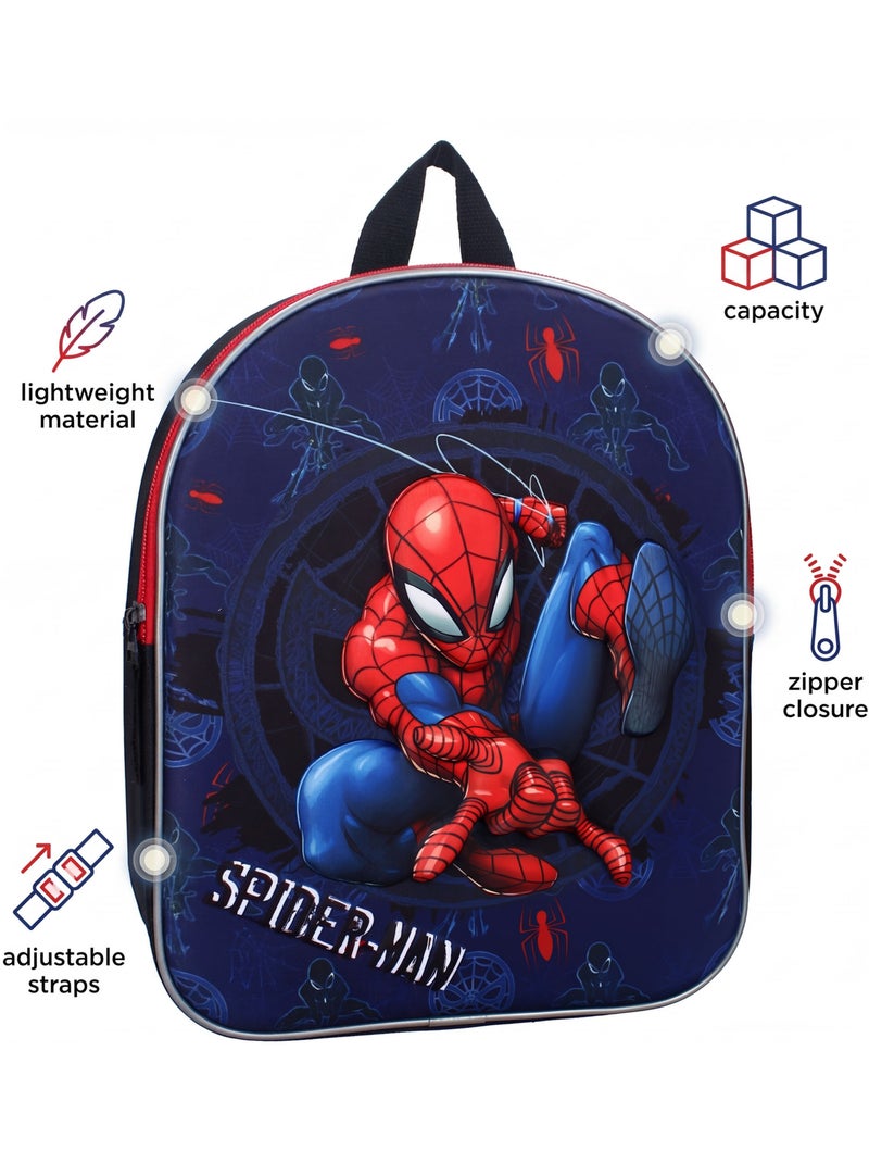 Zaino Spider-Man per bambini 3D Simply Special 200-00278 SPIDERMAN Blu Multicolore - Kiabi