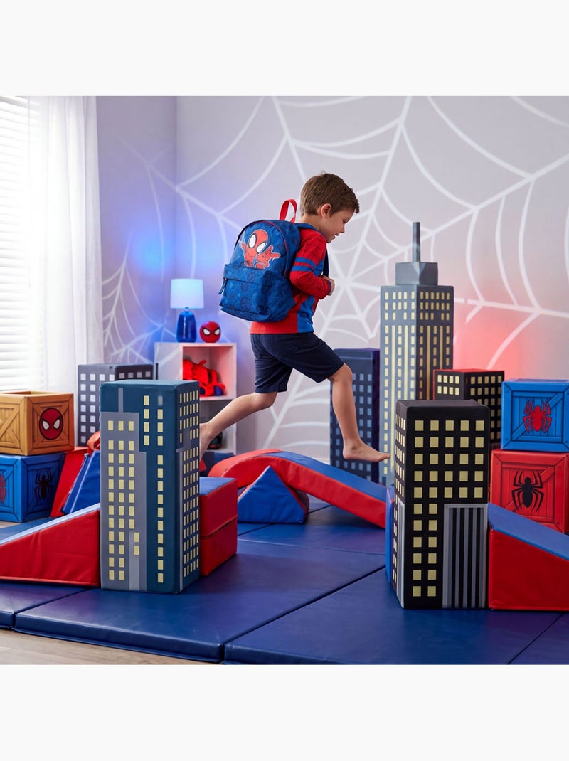 Zaino Spidey per bambini 31 cm blu 2 scomparti 200-4233 SPIDEY Blu Rosso - Kiabi