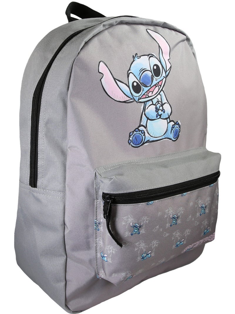 Zaino Stitch grigio 1 scomparto Multicolore - Kiabi