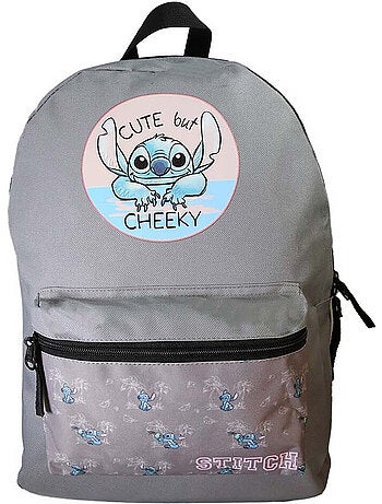 Zaino Stitch grigio 1 scomparto