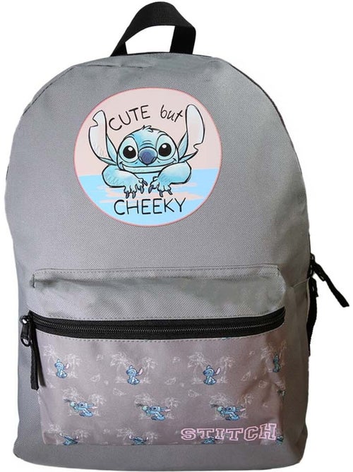 Zaino Stitch grigio 1 scomparto - Kiabi