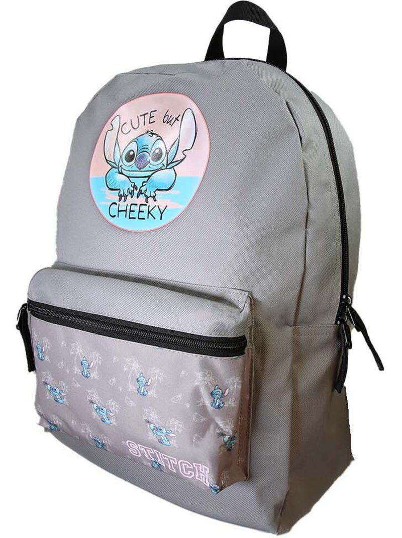 Zaino Stitch grigio 1 scomparto Multicolore - Kiabi
