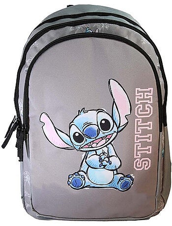 Zaino Stitch grigio 2 scomparti