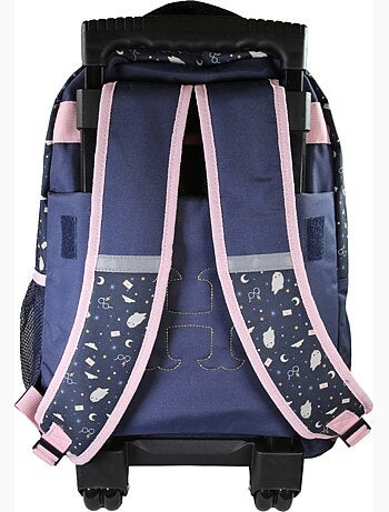 Zaino trolley bambino Harry Potter blu notte 2 scomparti