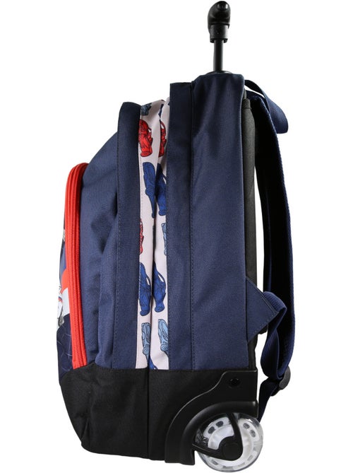 Zaino trolley bambino Phileas blu e rosso 2 scomparti - Kiabi Zaino trolley bambino Phileas blu e rosso 2 scomparti - Kiabi