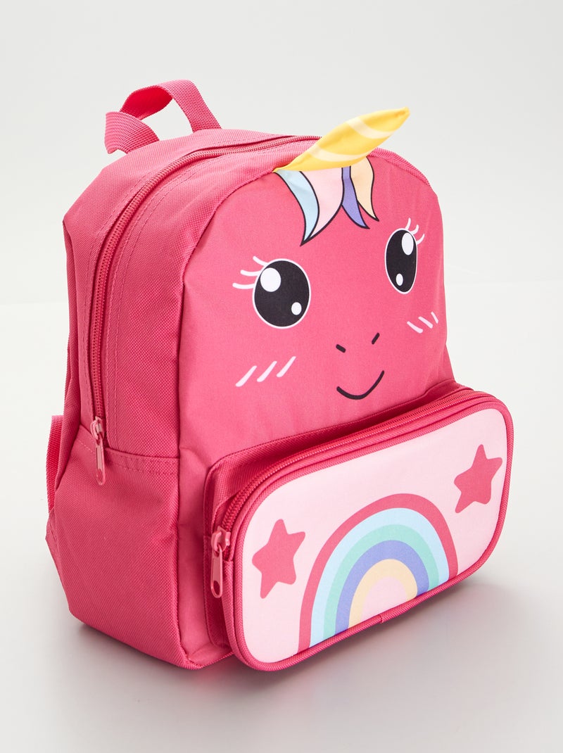 Zaino 'Unicorni' ROSA - Kiabi