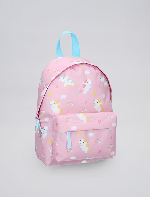 Zaino 'unicorno' - ROSA - Kiabi - 10.00€