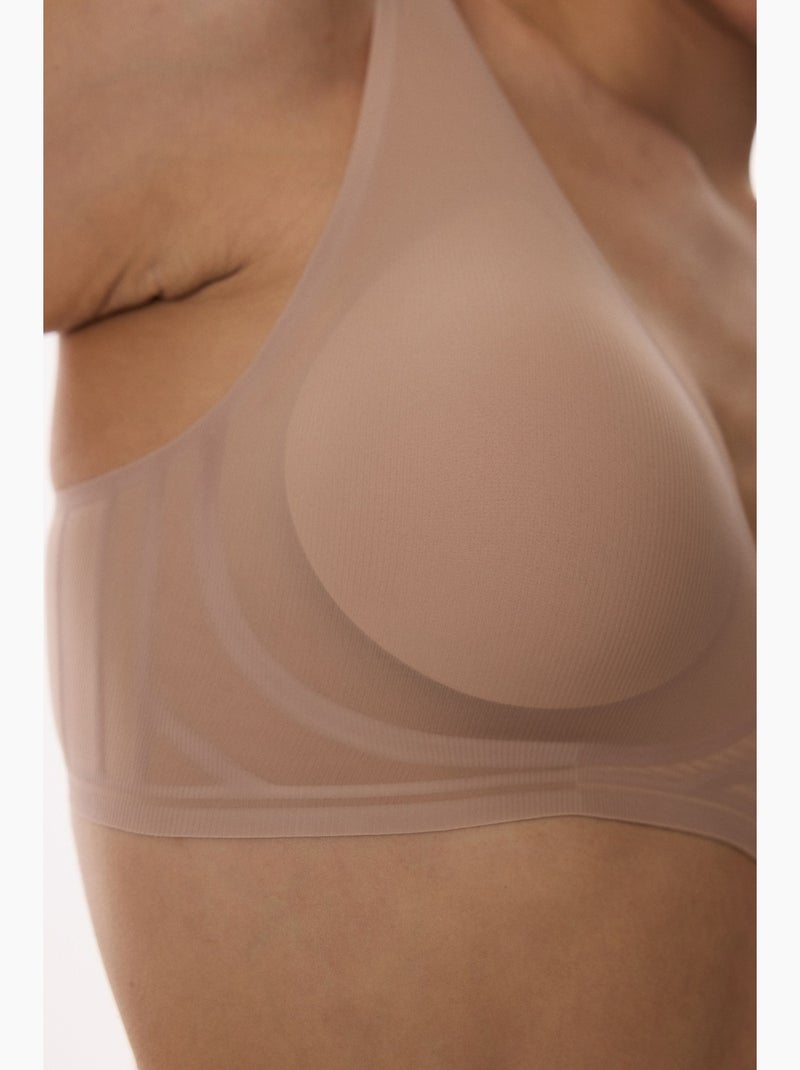Zerogram decolette reggiseno imbottito penti Beige argilla - Kiabi