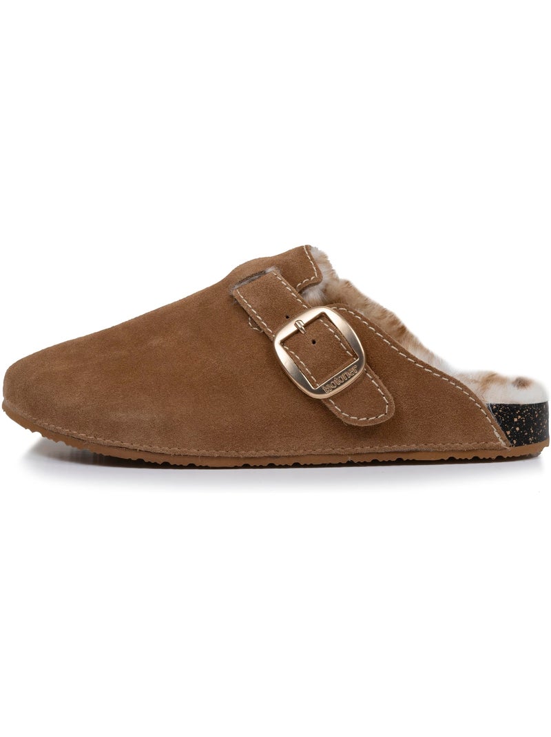 Zoccoli ammortizzazione del tallone, comfort di camminata isotoner Cammello - Kiabi