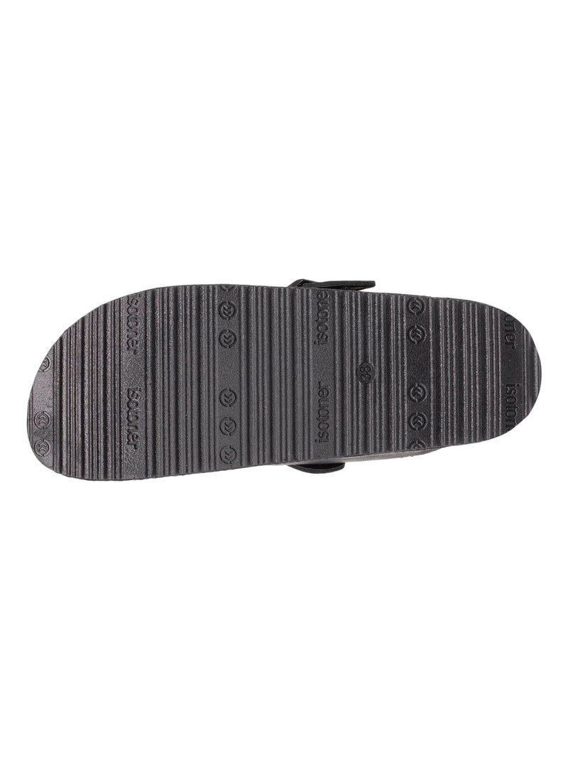 Zoccoli foderato, suola extra-flex, leggero, toppa comfort sul tallone  Isotoner Nero - Kiabi