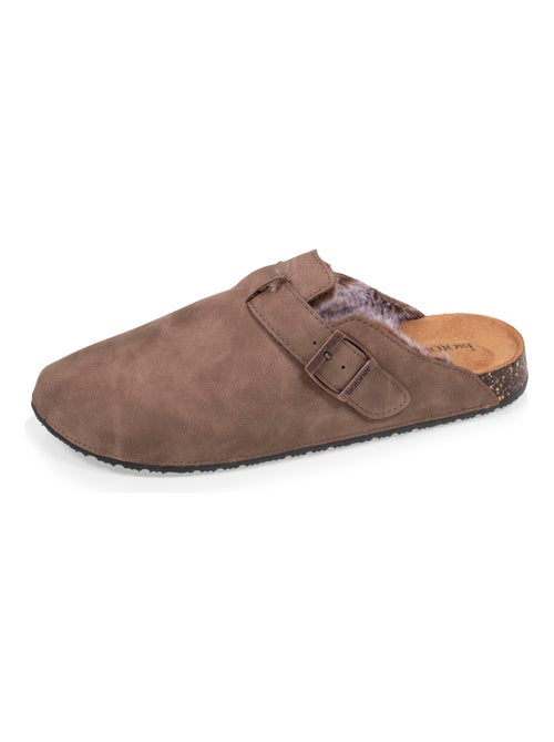 Zoccoli foderato, suola extra-flex, leggero, toppa comfort sul tallone  Isotoner - Kiabi