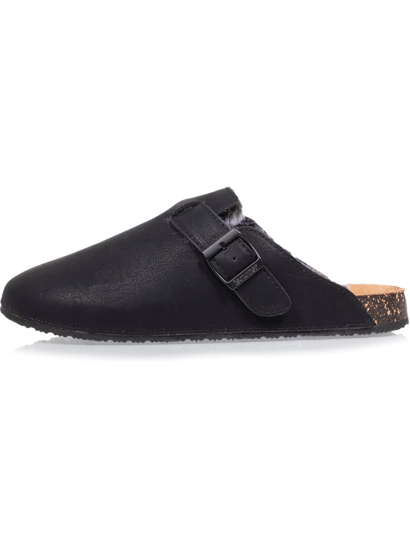 Zoccoli foderato, suola extra-flex, leggero, toppa comfort sul tallone Nero - Kiabi