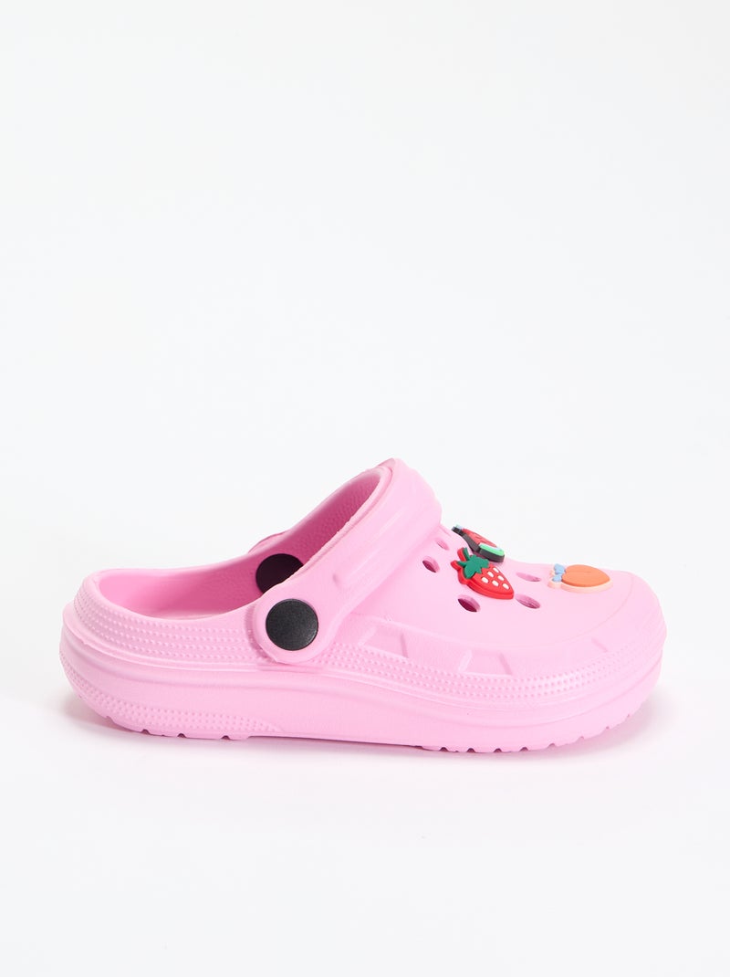 Zoccoli in plastica 'frutta' Rosa - Kiabi