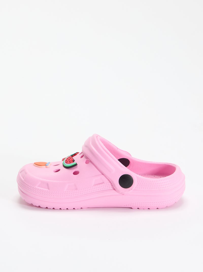 Zoccoli in plastica 'frutta' Rosa - Kiabi