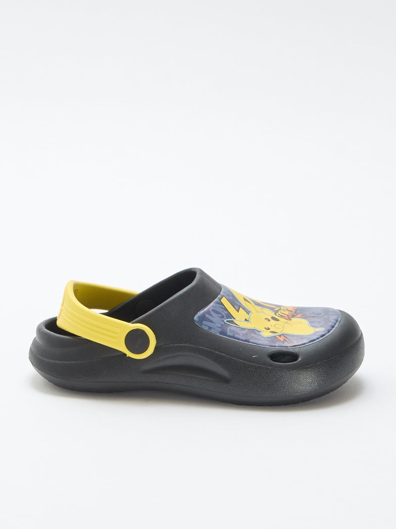 Zoccoli in plastica 'Pikachu' Nero - Kiabi