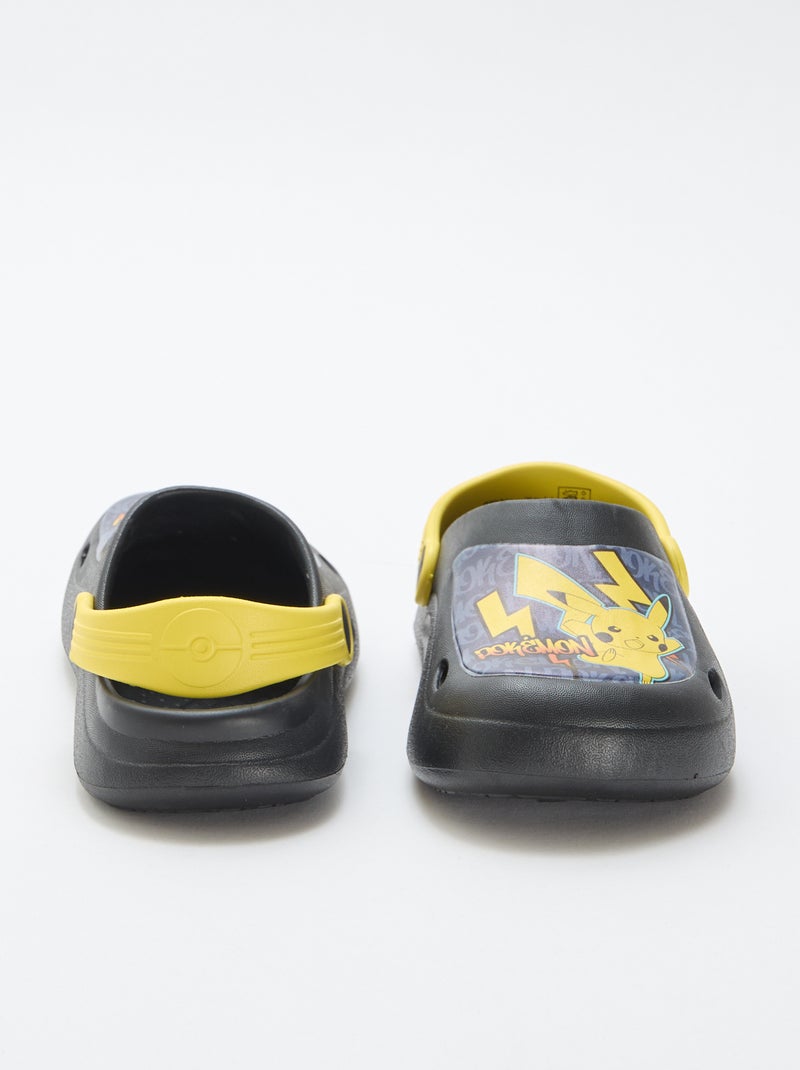 Zoccoli in plastica 'Pikachu' Nero - Kiabi