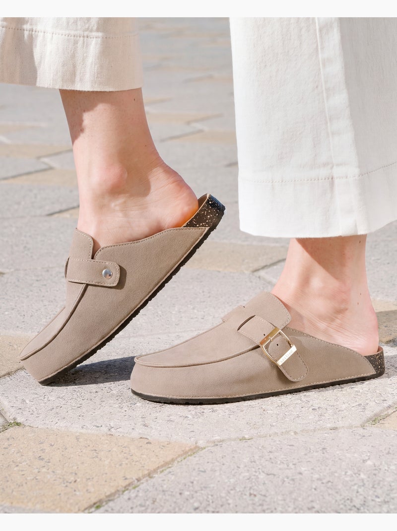 Zoccoli patch per tallone comfort con soletta xtra flex Tortora - Kiabi