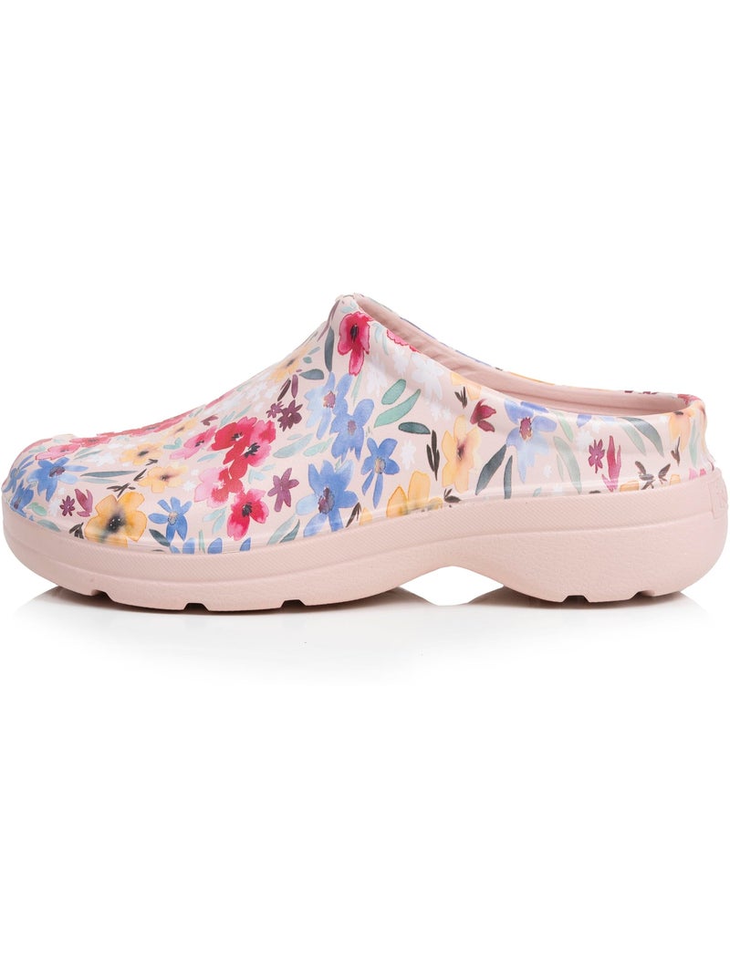 Zoccoli per il giardinaggio, comodi, resistenti e leggeri Isotoner Rosa/Multicolore - Kiabi