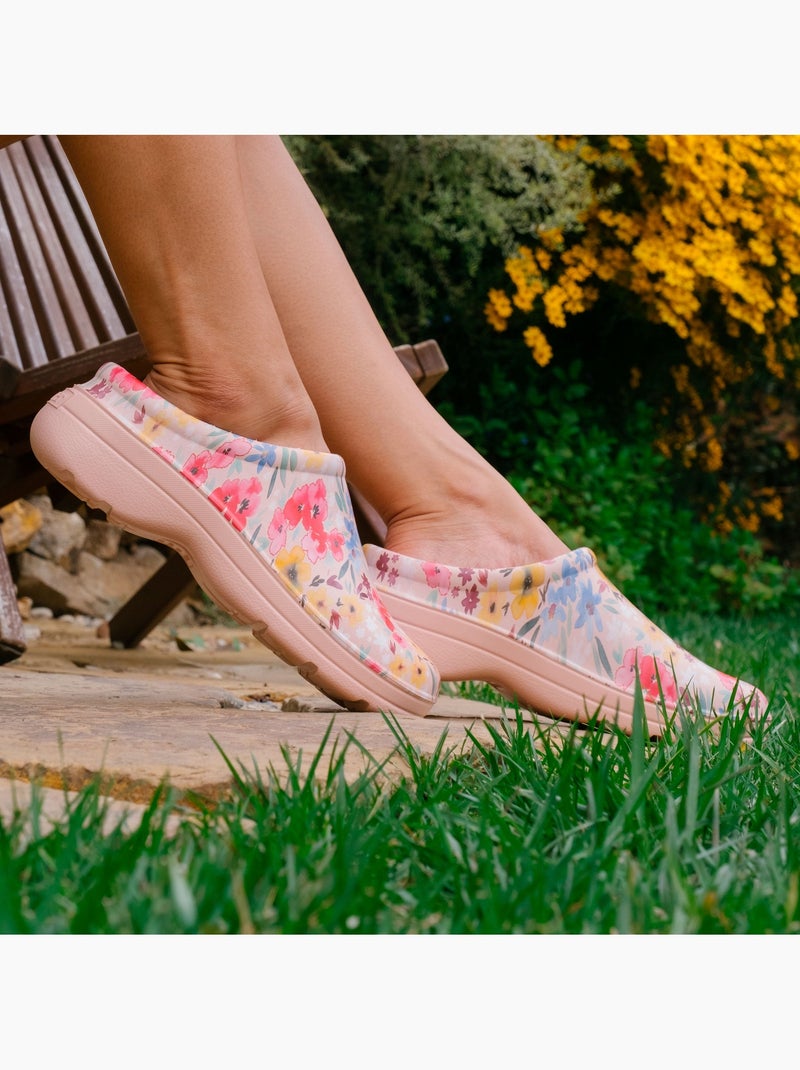 Zoccoli per il giardinaggio, comodo, flessibile, resistente e leggero  Isotoner Rosa/Multicolore - Kiabi