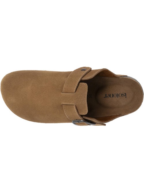 Zoccoli soletta in pelle extra-flex - toppa comfort sul tallone isotoner - Kiabi Zoccoli soletta in pelle extra-flex - toppa comfort sul tallone isotoner - Kiabi