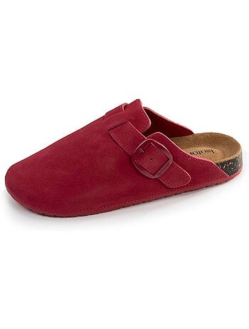 Zoccoli soletta in pelle extra-flex - toppa comfort sul tallone isotoner