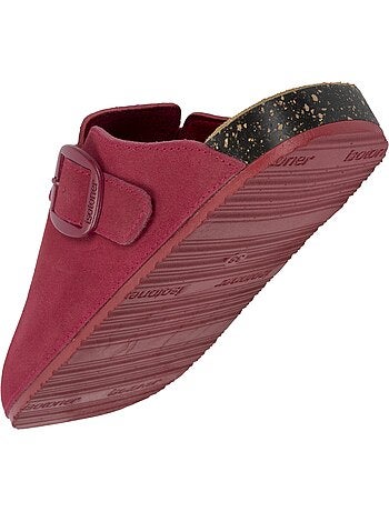 Zoccoli soletta in pelle extra-flex - toppa comfort sul tallone isotoner