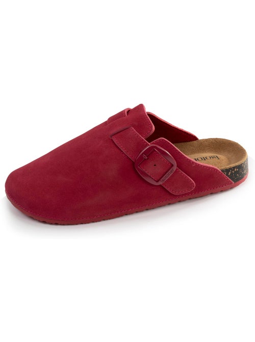 Zoccoli soletta in pelle extra-flex - toppa comfort sul tallone isotoner - Kiabi Zoccoli soletta in pelle extra-flex - toppa comfort sul tallone isotoner - Kiabi