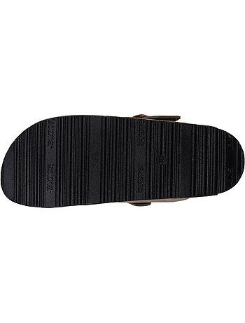 Zoccoli soletta in pelle extra-flex - toppa comfort sul tallone isotoner