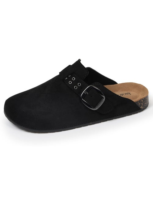Zoccoli soletta in pelle extra-flex - toppa comfort sul tallone - Kiabi
