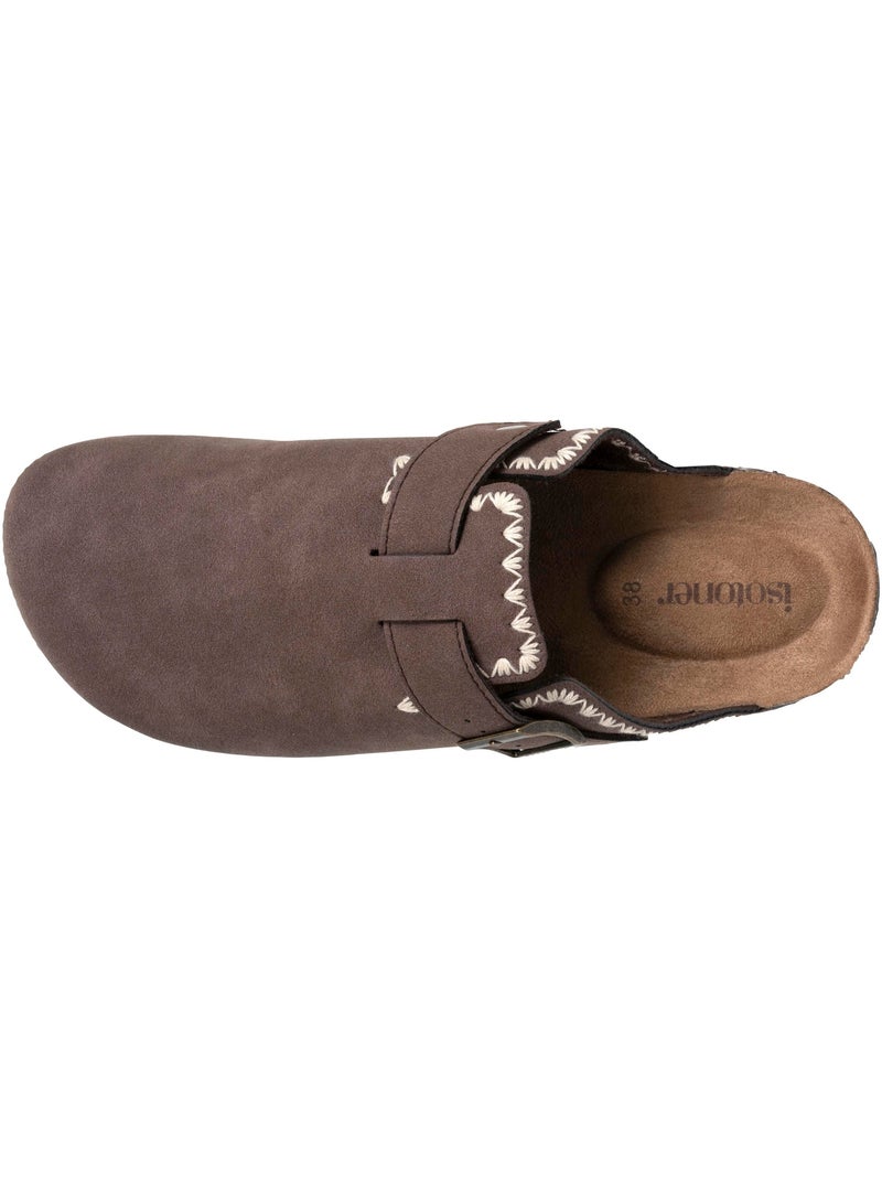 Zoccoli suola extra-flex e leggera, patch sul tallone ultra-confortevole  Isotoner Marrone cioccolato - Kiabi