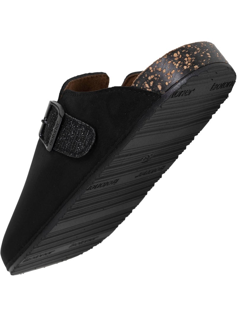 Zoccoli suola extra-flex e leggera, patch sul tallone ultra-confortevole  Isotoner Nero Bordeaux - Kiabi