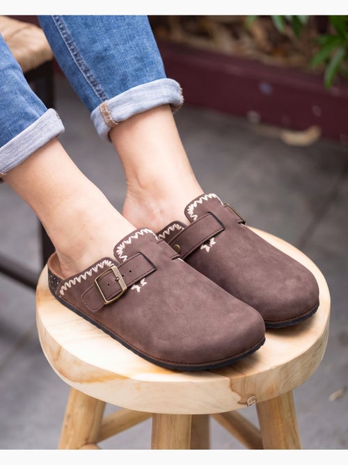 Zoccoli suola extra-flex e leggera, patch sul tallone ultra-confortevole - Kiabi Zoccoli suola extra-flex e leggera, patch sul tallone ultra-confortevole - Kiabi